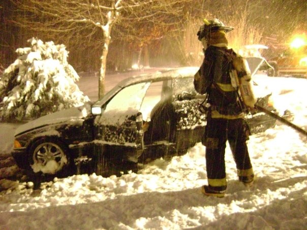 Another Car Fire...Birch Brook Rd On 12/19/08